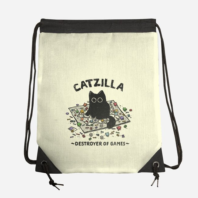 Destroyer Of Games-None-Drawstring-Bag-kg07