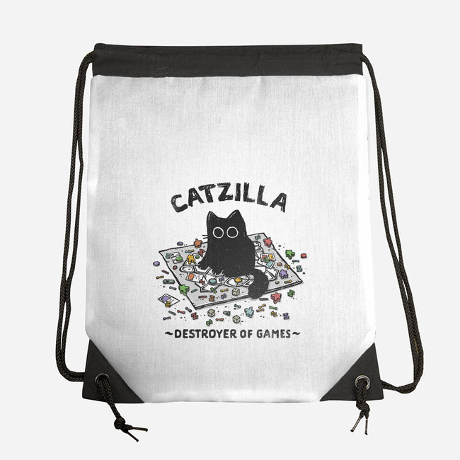 Destroyer Of Games-None-Drawstring-Bag-kg07