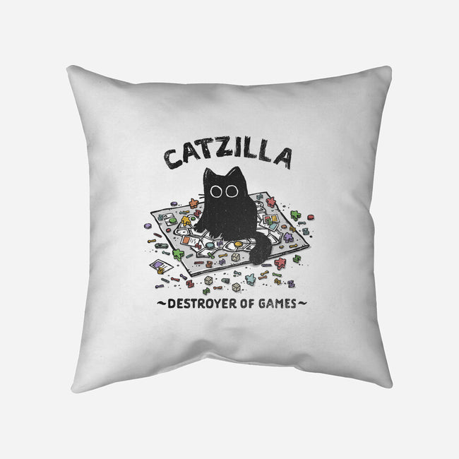 Destroyer Of Games-None-Removable Cover w Insert-Throw Pillow-kg07
