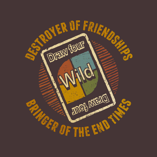 Destroyer Of Friendships-None-Removable Cover w Insert-Throw Pillow-kg07