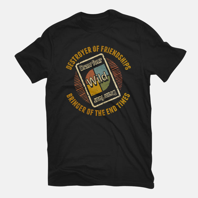 Destroyer Of Friendships-Womens-Fitted-Tee-kg07