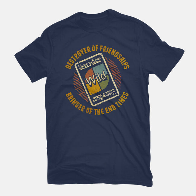 Destroyer Of Friendships-Womens-Fitted-Tee-kg07