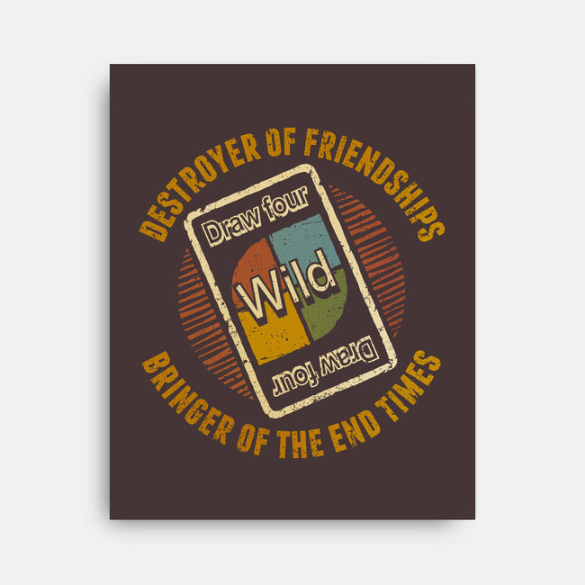 Destroyer Of Friendships-None-Stretched-Canvas-kg07