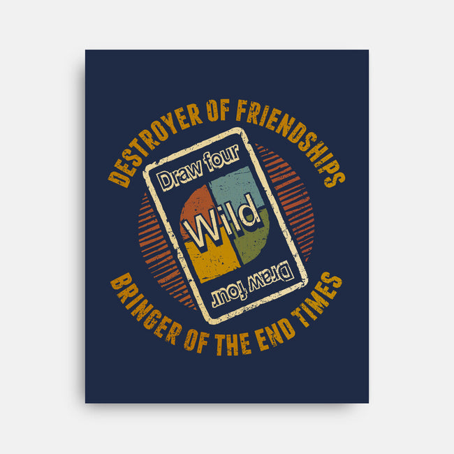 Destroyer Of Friendships-None-Stretched-Canvas-kg07