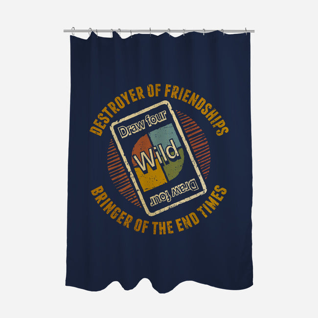 Destroyer Of Friendships-None-Polyester-Shower Curtain-kg07