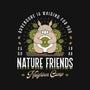 Nature Neighbor Camp-Womens-Fitted-Tee-Logozaste