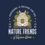 Nature Neighbor Camp-Womens-V-Neck-Tee-Logozaste