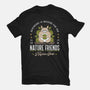 Nature Neighbor Camp-Womens-Fitted-Tee-Logozaste