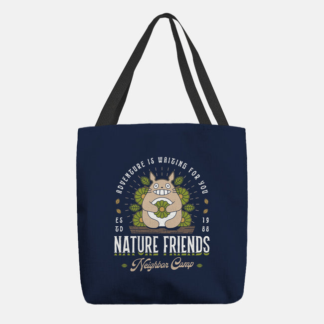 Nature Neighbor Camp-None-Basic Tote-Bag-Logozaste