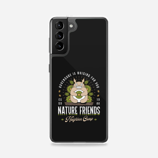 Nature Neighbor Camp-Samsung-Snap-Phone Case-Logozaste