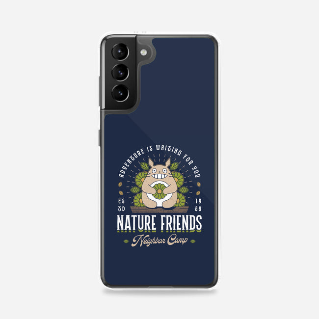 Nature Neighbor Camp-Samsung-Snap-Phone Case-Logozaste