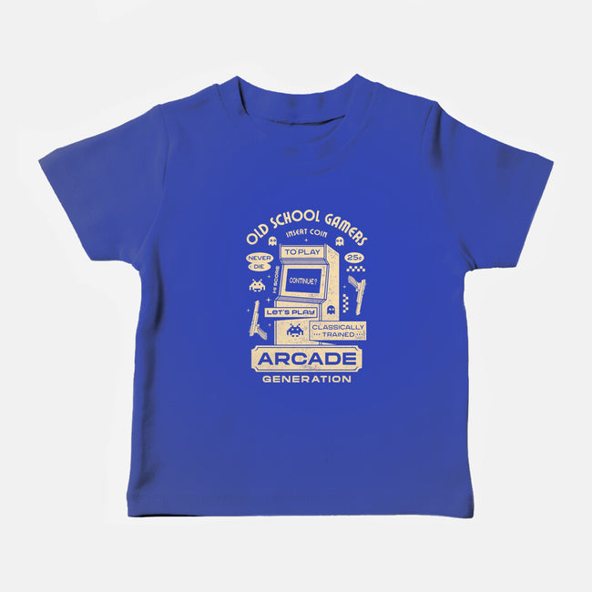 Arcade Gamers-Baby-Basic-Tee-Logozaste