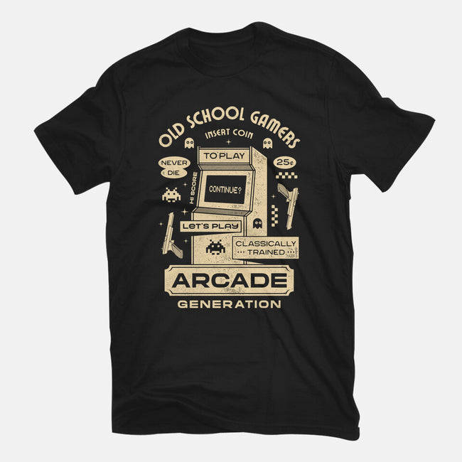 Arcade Gamers-Mens-Heavyweight-Tee-Logozaste