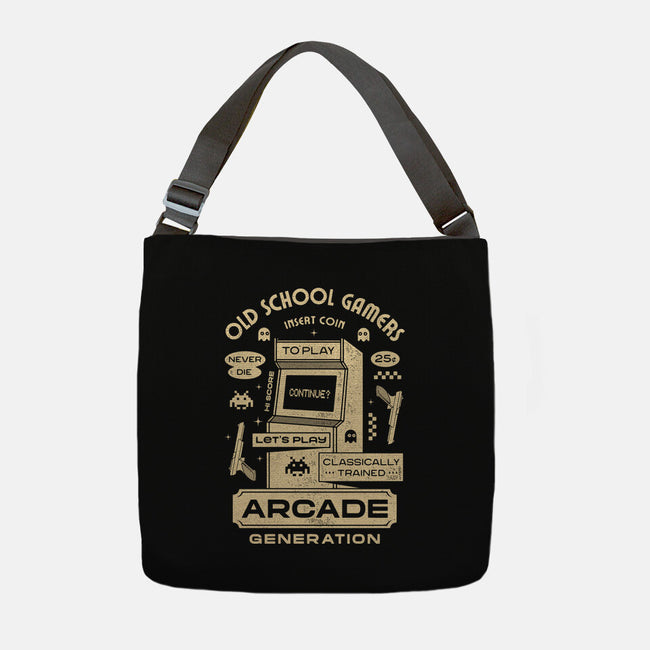 Arcade Gamers-None-Adjustable Tote-Bag-Logozaste