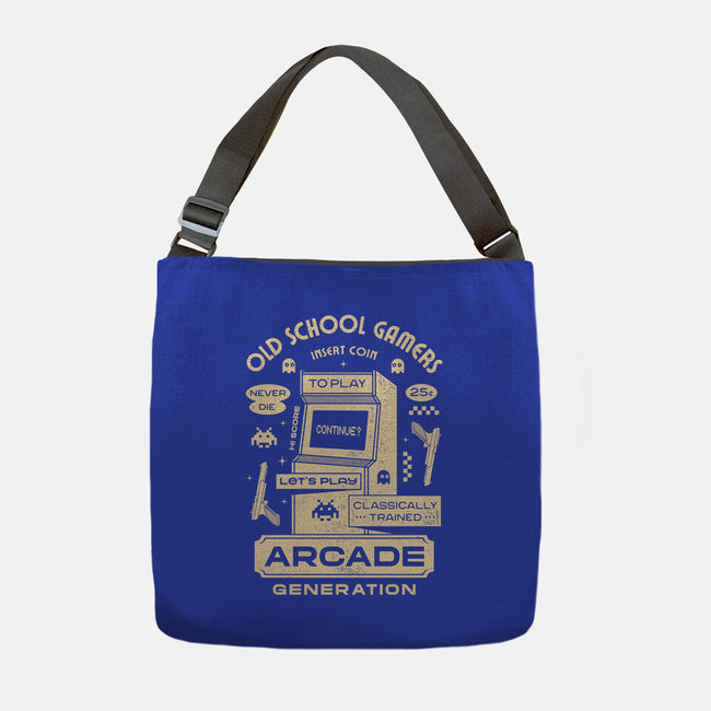 Arcade Gamers-None-Adjustable Tote-Bag-Logozaste