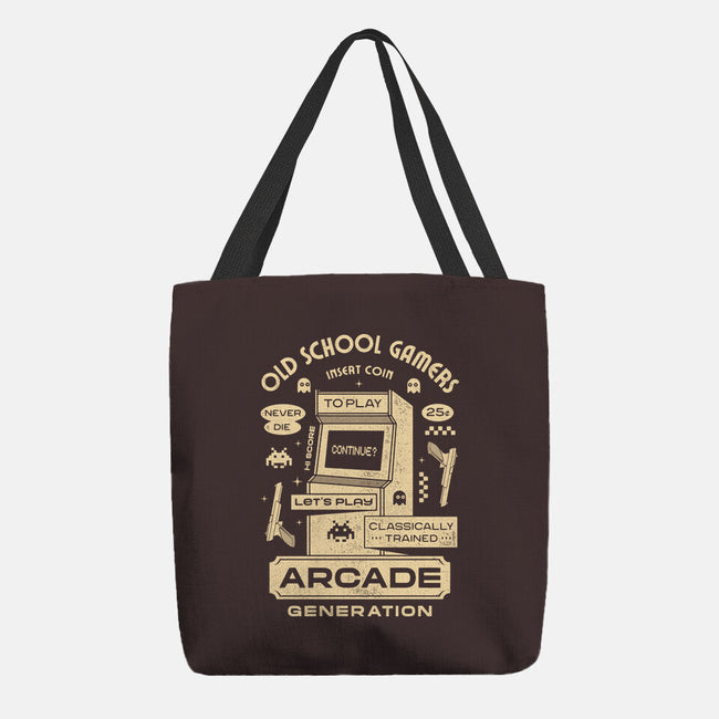Arcade Gamers-None-Basic Tote-Bag-Logozaste