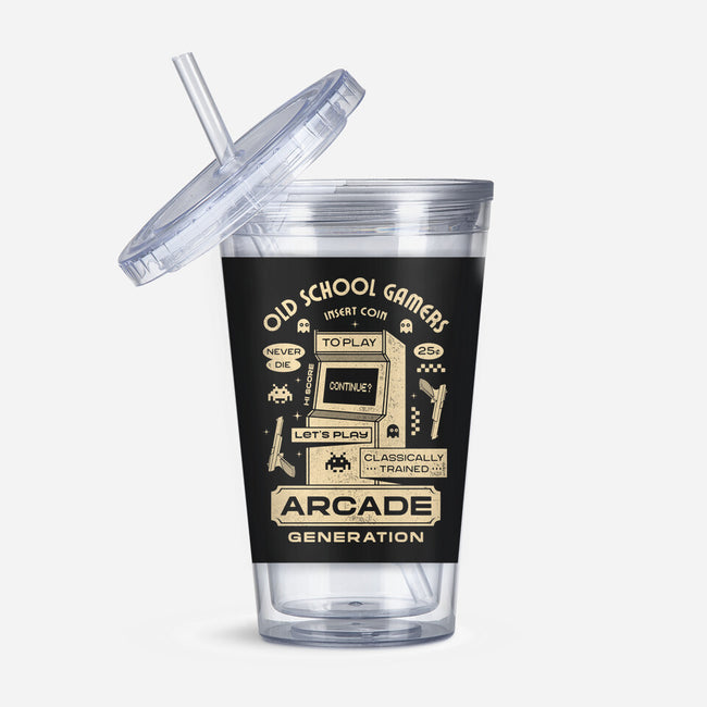 Arcade Gamers-None-Acrylic Tumbler-Drinkware-Logozaste