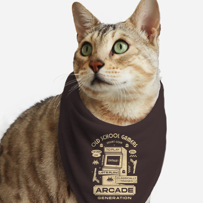 Arcade Gamers-Cat-Bandana-Pet Collar-Logozaste