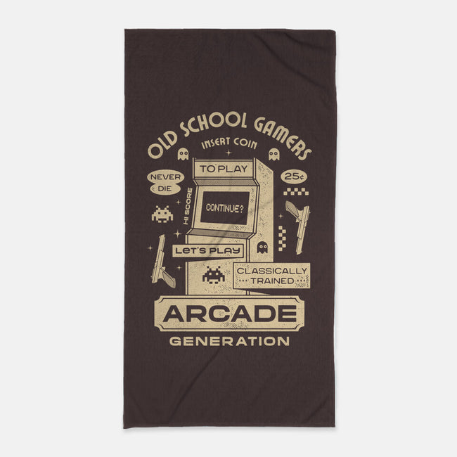 Arcade Gamers-None-Beach-Towel-Logozaste