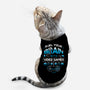 Fuel Your Brain-Cat-Basic-Pet Tank-Logozaste