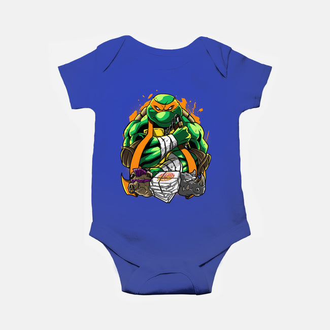 The Silly Brother-Baby-Basic-Onesie-Diego Oliver