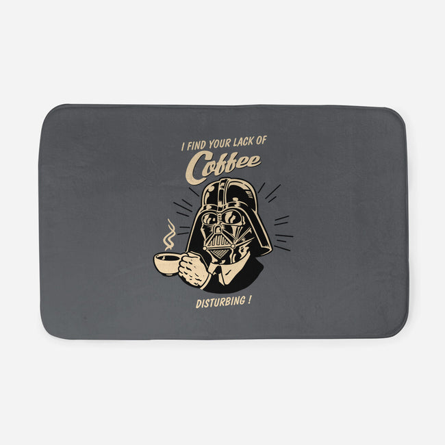 Darth Coffee-None-Memory Foam-Bath Mat-Barbadifuoco