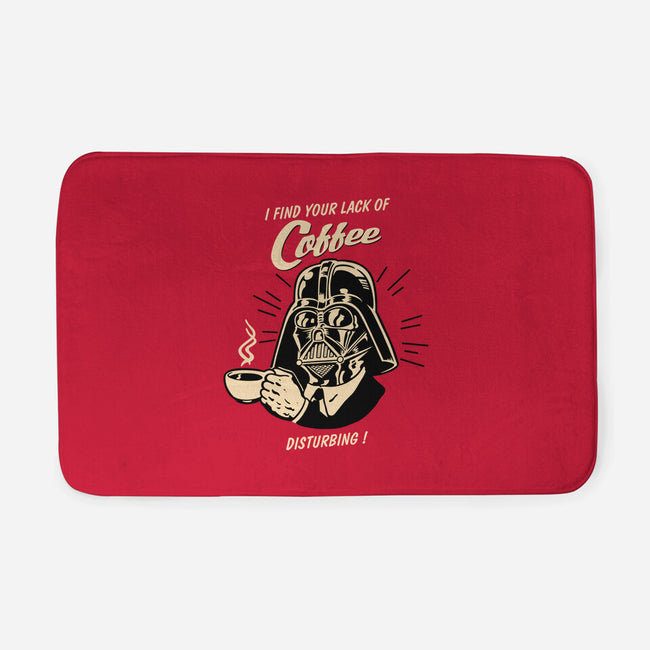 Darth Coffee-None-Memory Foam-Bath Mat-Barbadifuoco