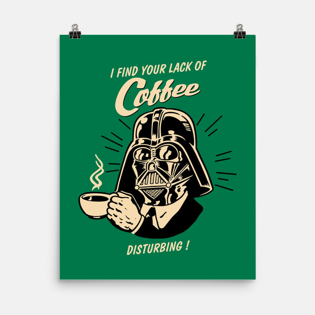 Darth Coffee-None-Matte-Poster-Barbadifuoco