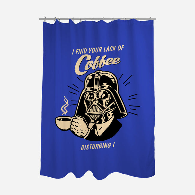 Darth Coffee-None-Polyester-Shower Curtain-Barbadifuoco