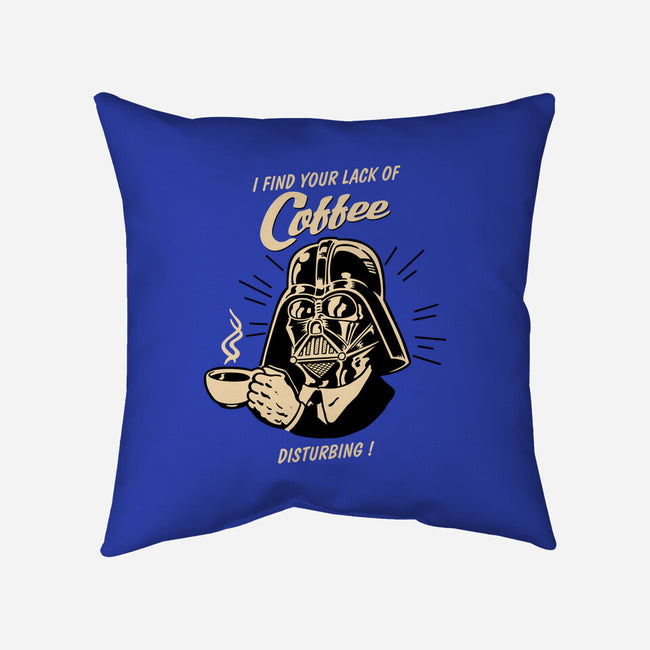 Darth Coffee-None-Removable Cover w Insert-Throw Pillow-Barbadifuoco