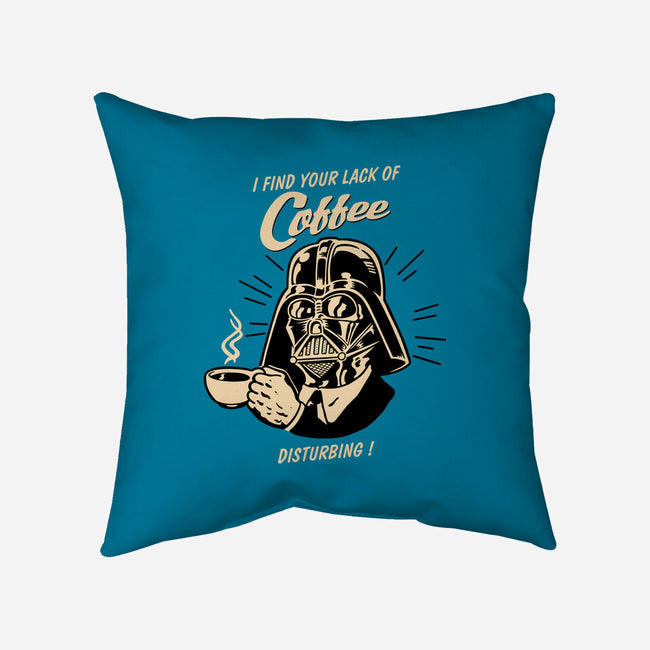 Darth Coffee-None-Removable Cover w Insert-Throw Pillow-Barbadifuoco