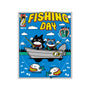 Gotham Fishing Day-None-Stretched-Canvas-krisren28