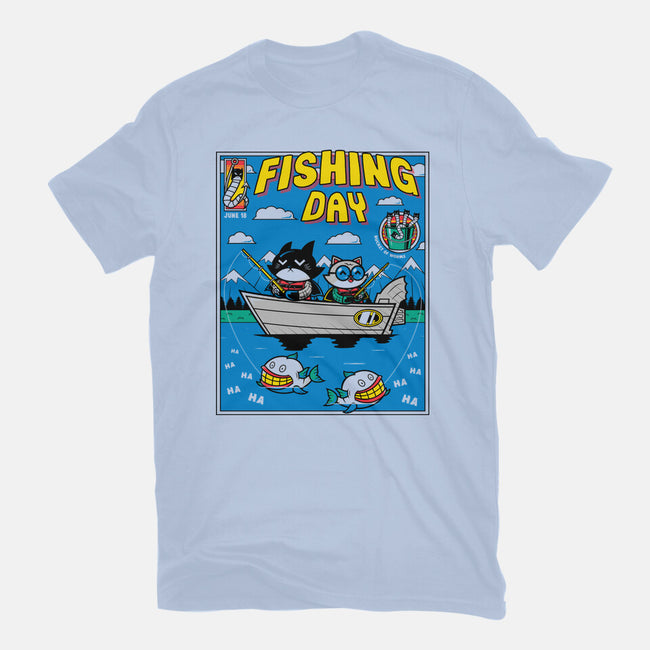 Gotham Fishing Day-Unisex-Basic-Tee-krisren28