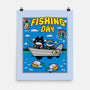 Gotham Fishing Day-None-Matte-Poster-krisren28