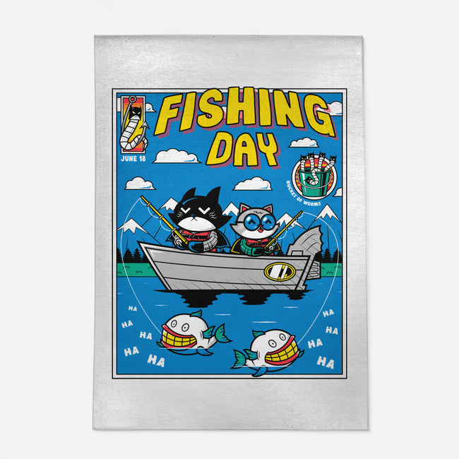 Gotham Fishing Day-None-Indoor-Rug-krisren28