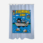 Gotham Fishing Day-None-Polyester-Shower Curtain-krisren28