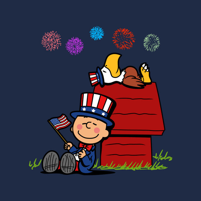 Patriotic Nuts-Womens-V-Neck-Tee-Boggs Nicolas
