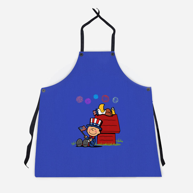 Patriotic Nuts-Unisex-Kitchen-Apron-Boggs Nicolas