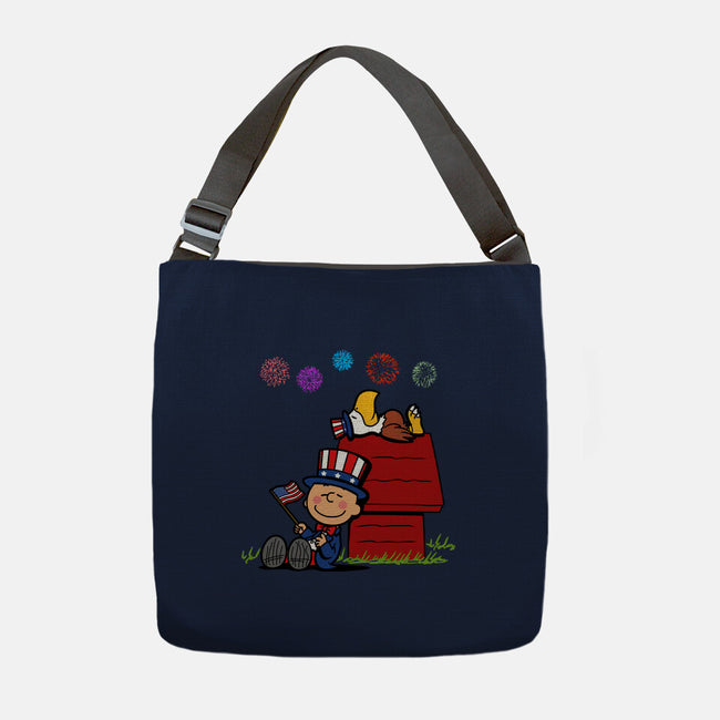 Patriotic Nuts-None-Adjustable Tote-Bag-Boggs Nicolas
