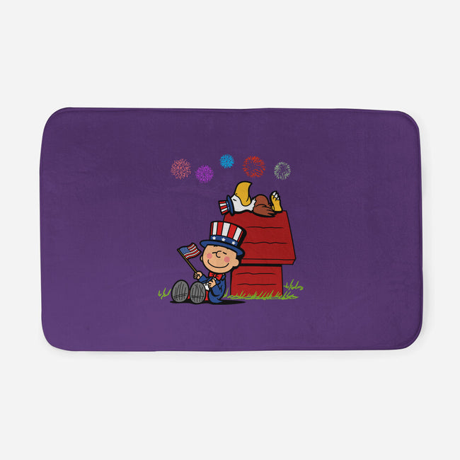 Patriotic Nuts-None-Memory Foam-Bath Mat-Boggs Nicolas