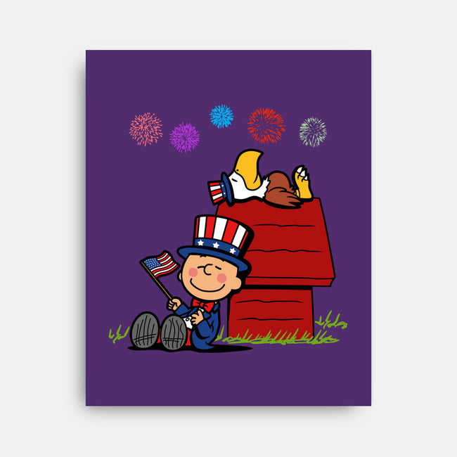 Patriotic Nuts-None-Stretched-Canvas-Boggs Nicolas