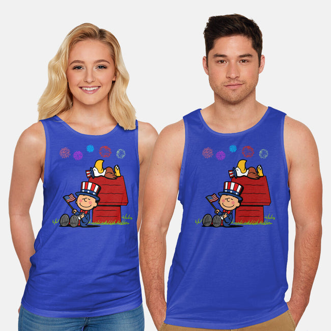 Patriotic Nuts-Unisex-Basic-Tank-Boggs Nicolas