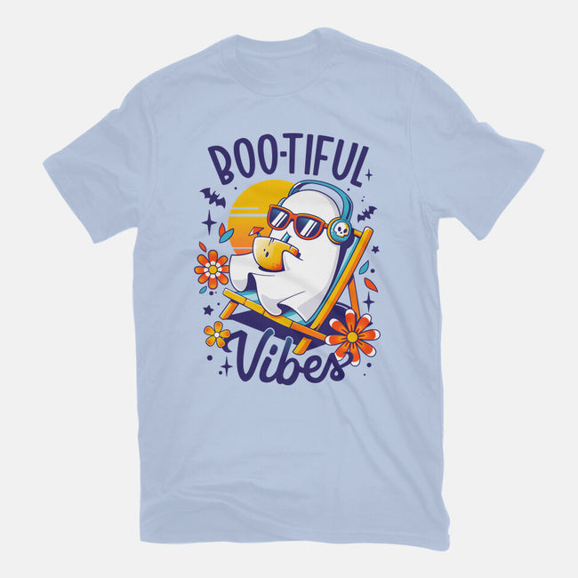 Ghostly Summer Vibes-Mens-Heavyweight-Tee-Snouleaf