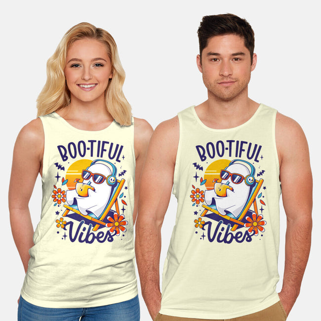 Ghostly Summer Vibes-Unisex-Basic-Tank-Snouleaf