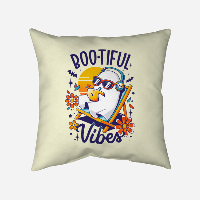 Ghostly Summer Vibes-None-Removable Cover w Insert-Throw Pillow-Snouleaf