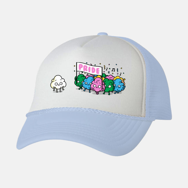 Pride Corn-Unisex-Trucker-Hat-Raffiti