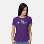 Pride Corn-Womens-Basic-Tee-Raffiti