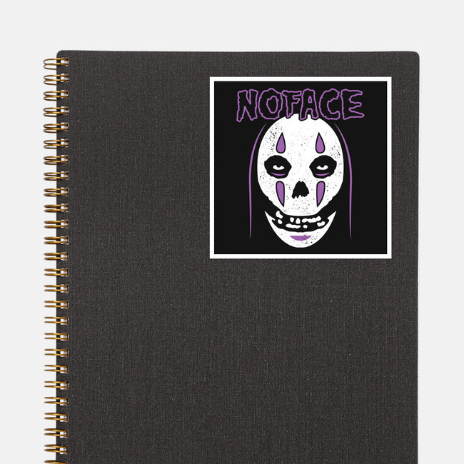 Horror Punk Noface-None-Glossy-Sticker-Logozaste
