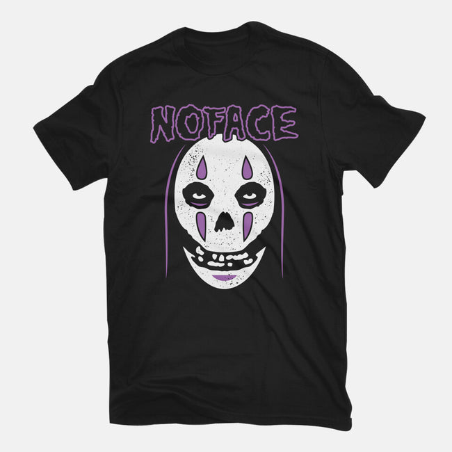 Horror Punk Noface-Womens-Basic-Tee-Logozaste