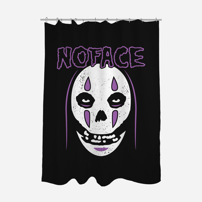 Horror Punk Noface-None-Polyester-Shower Curtain-Logozaste